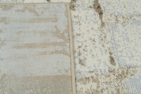 Dynamic Rugs Mysterio 1205 Ivory Rugs - corner detail