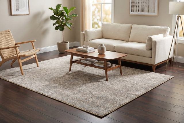Dynamic Rugs Mysterio 1217 Silver Rugs - room scene
