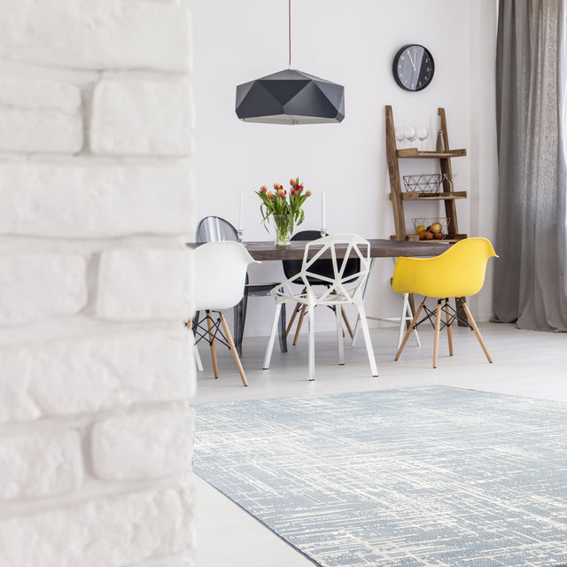 Dynamic Rugs Mysterio 12189 Blue Rugs - room scene