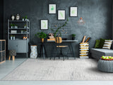 Dynamic Rugs Mysterio 12189 Silver Rugs - room scene