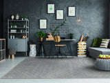 Dynamic Rugs Mysterio 12222 Dark Grey Rugs - room scene