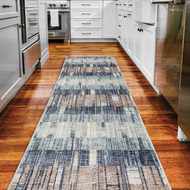 Dalyn Neola NA11 Machine Made Transitional Blue Rug