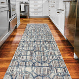 Dalyn Neola NA12 Machine Made Transitional Blue Rug