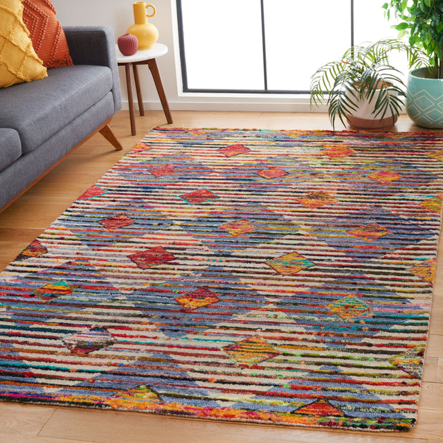 Safavieh Nantucket Nan606B Beige/Blue Rug.