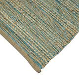 Amer Naturals NAT-1 Blue area rug - corner view