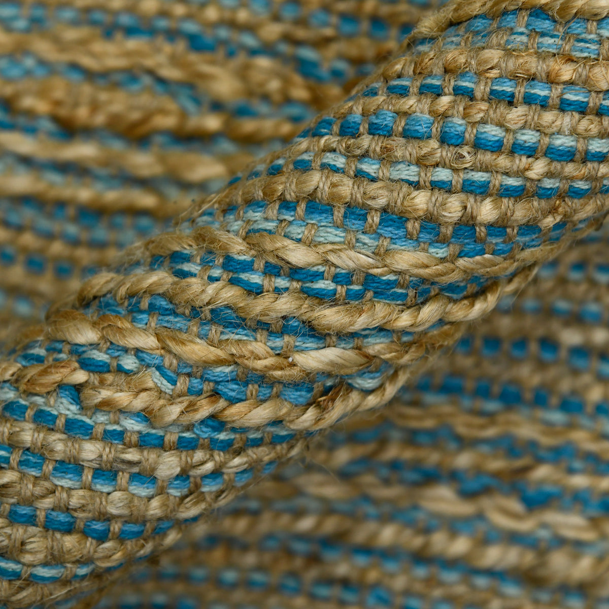 Amer Naturals NAT-1 Blue area rug - color swatch view