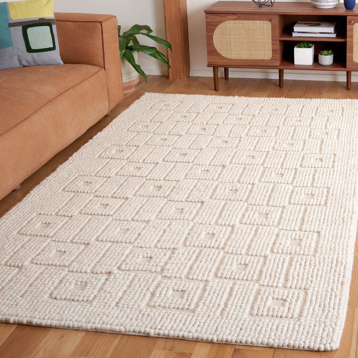 Safavieh Natura Nat129A Ivory Rug.