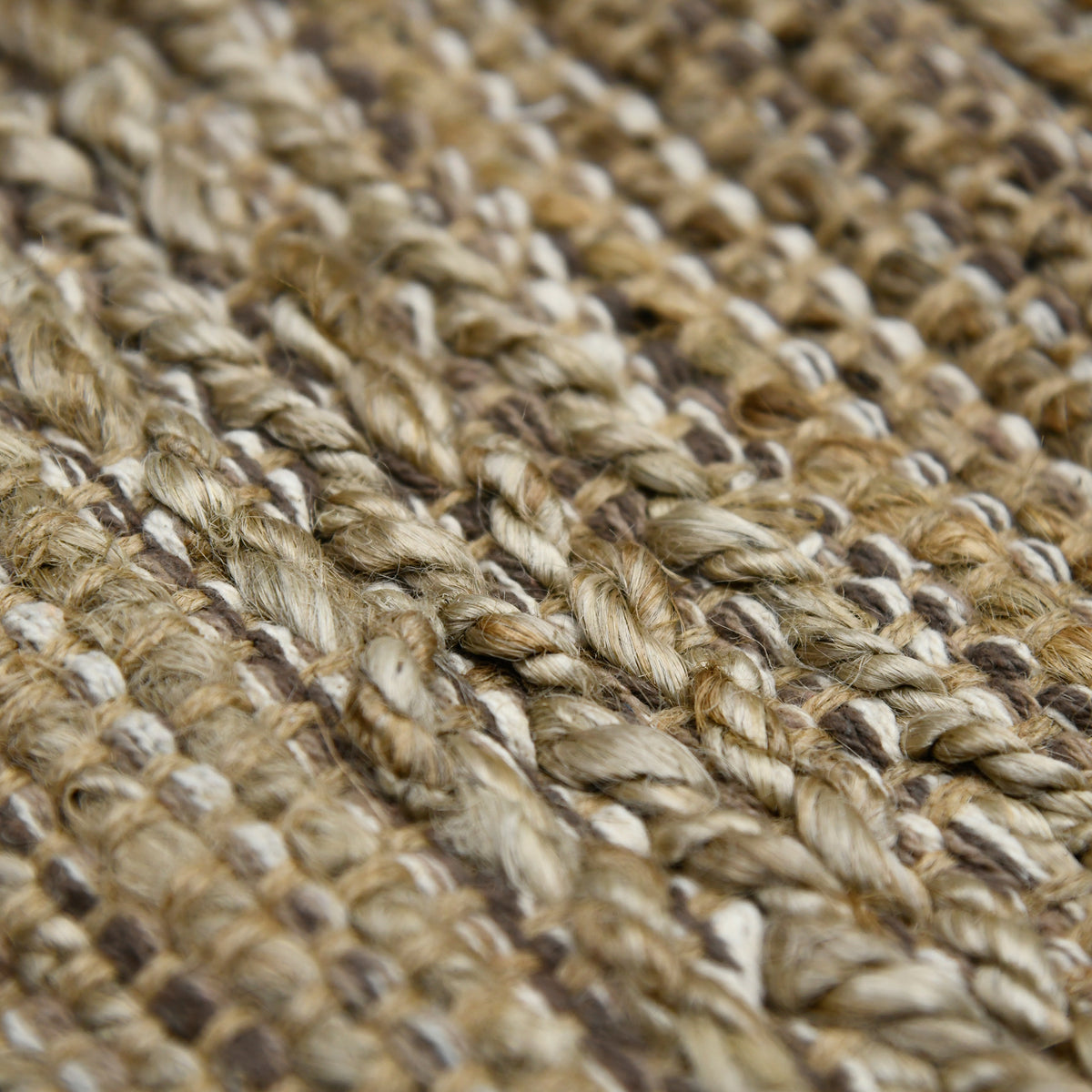 Amer Naturals NAT-2 Brown area rug - close-up view