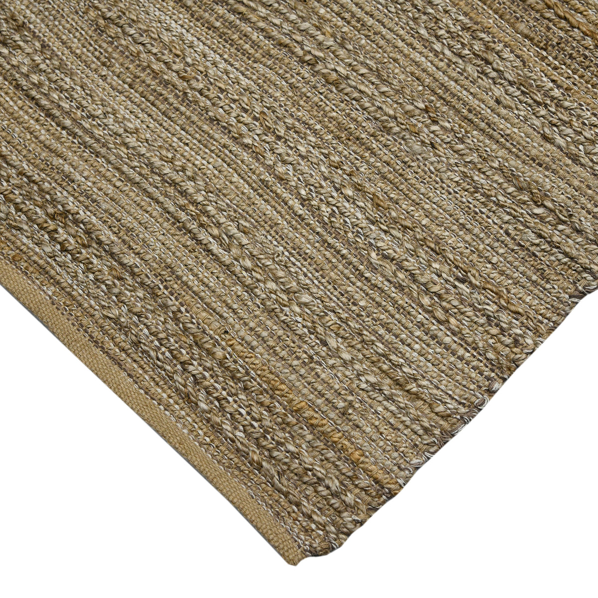 Amer Naturals NAT-2 Brown area rug - corner view