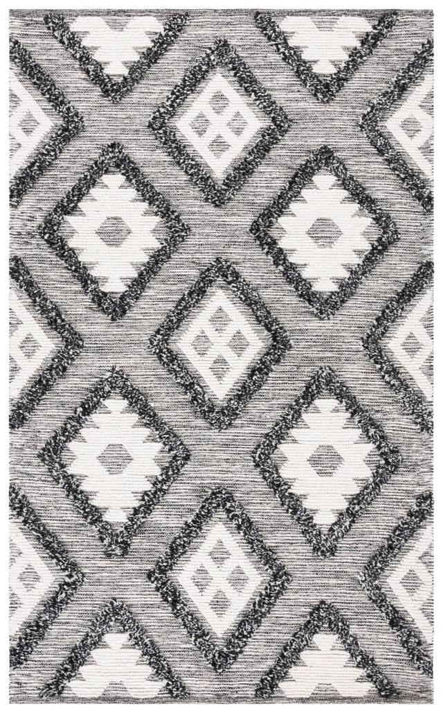 Safavieh Natura Nat203A Black/Ivory Rug.