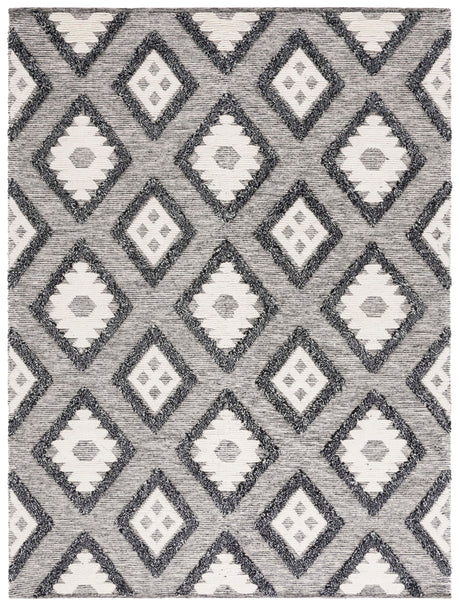 Safavieh Natura Nat203A Black/Ivory Rug.