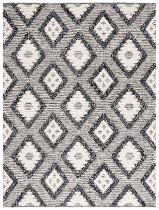 Safavieh Natura Nat203A Black/Ivory Rug.