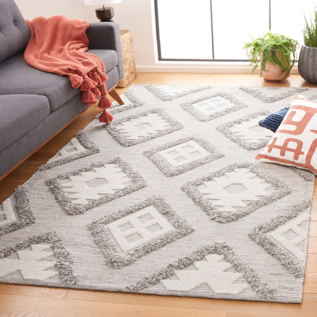 Safavieh Natura Nat203F Grey/Ivory Rug.