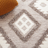 Safavieh Natura Nat203H Dark Grey/Ivory Rug.