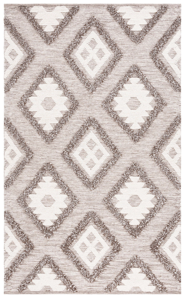 Safavieh Natura Nat203H Dark Grey/Ivory Rug.