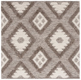 Safavieh Natura Nat203H Dark Grey/Ivory Rug.