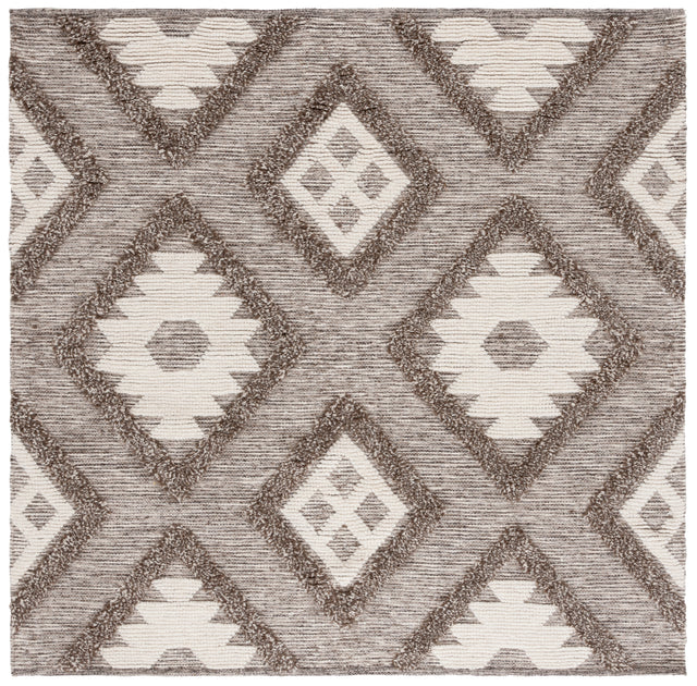 Safavieh Natura Nat203H Dark Grey/Ivory Rug.