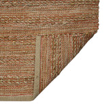 Amer Naturals NAT-3 Orange area rug - back view