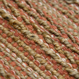 Amer Naturals NAT-3 Orange area rug - close-up view