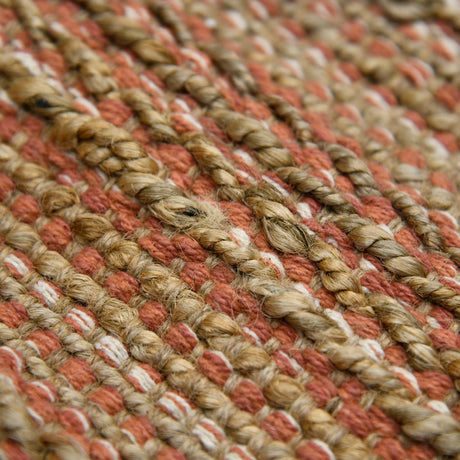 Amer Naturals NAT-3 Orange area rug - close-up view