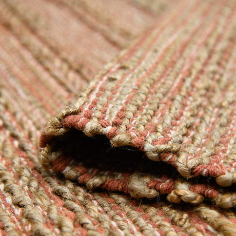 Amer Naturals NAT-3 Orange area rug - rolled view