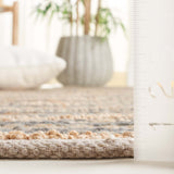 Safavieh Natura Nat501F Natural/Grey Rug.