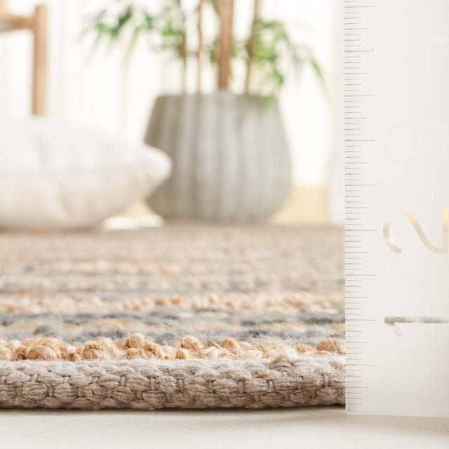 Safavieh Natura Nat501F Natural/Grey Rug.