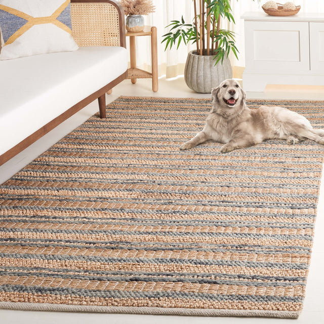 Safavieh Natura Nat501F Natural/Grey Rug.