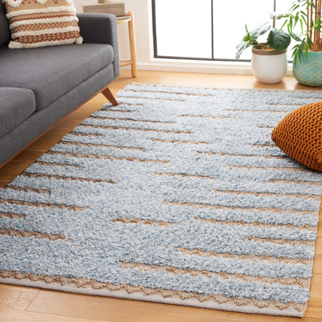 Safavieh Natura Nat505M Blue/Natural Rug.