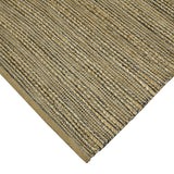 Amer Naturals NAT-6 Dark Gray area rug - corner view