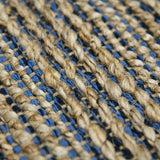 Amer Naturals NAT-7 Navy area rug - close-up view