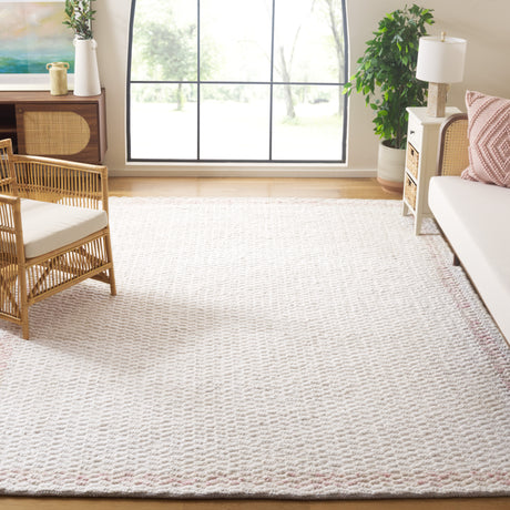 Safavieh Natura Nat713U Ivory/Pink Rug.