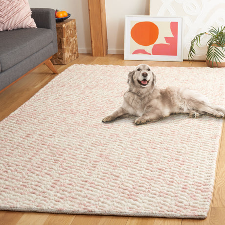 Safavieh Natura Nat717A Ivory/Pink Rug.