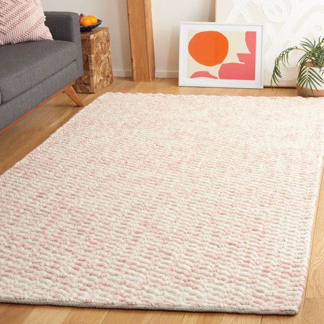 Safavieh Natura Nat717A Ivory/Pink Rug.