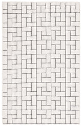 Safavieh Natura Nat719A Ivory/Black Rug.