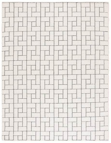 Safavieh Natura Nat719A Ivory/Black Rug.