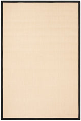 Safavieh Natural Fiber Nf131A Beige/Black Rug.
