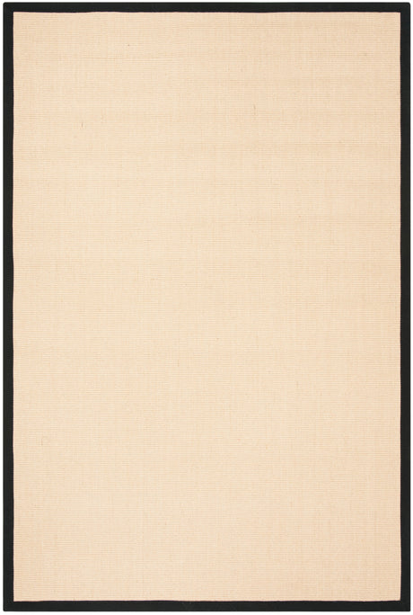 Safavieh Natural Fiber Nf131A Beige/Black Rug.