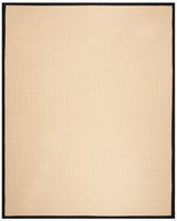 Safavieh Natural Fiber Nf131A Beige/Black Rug.