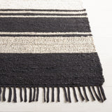 Safavieh Natural Fiber Nf203Z Ivory/Black Rug.
