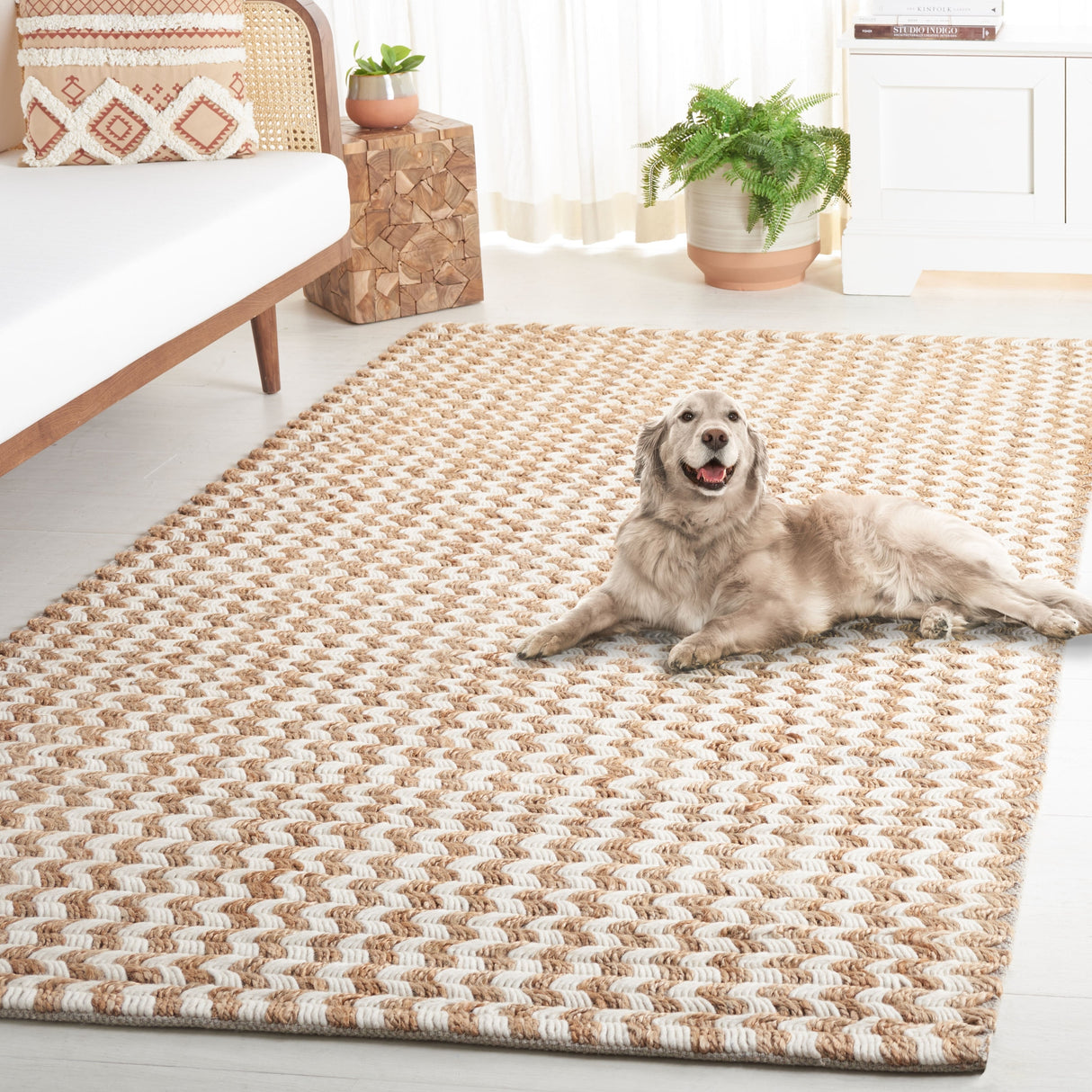 Safavieh Natural Fiber Nf513A Natural/Ivory Rug.