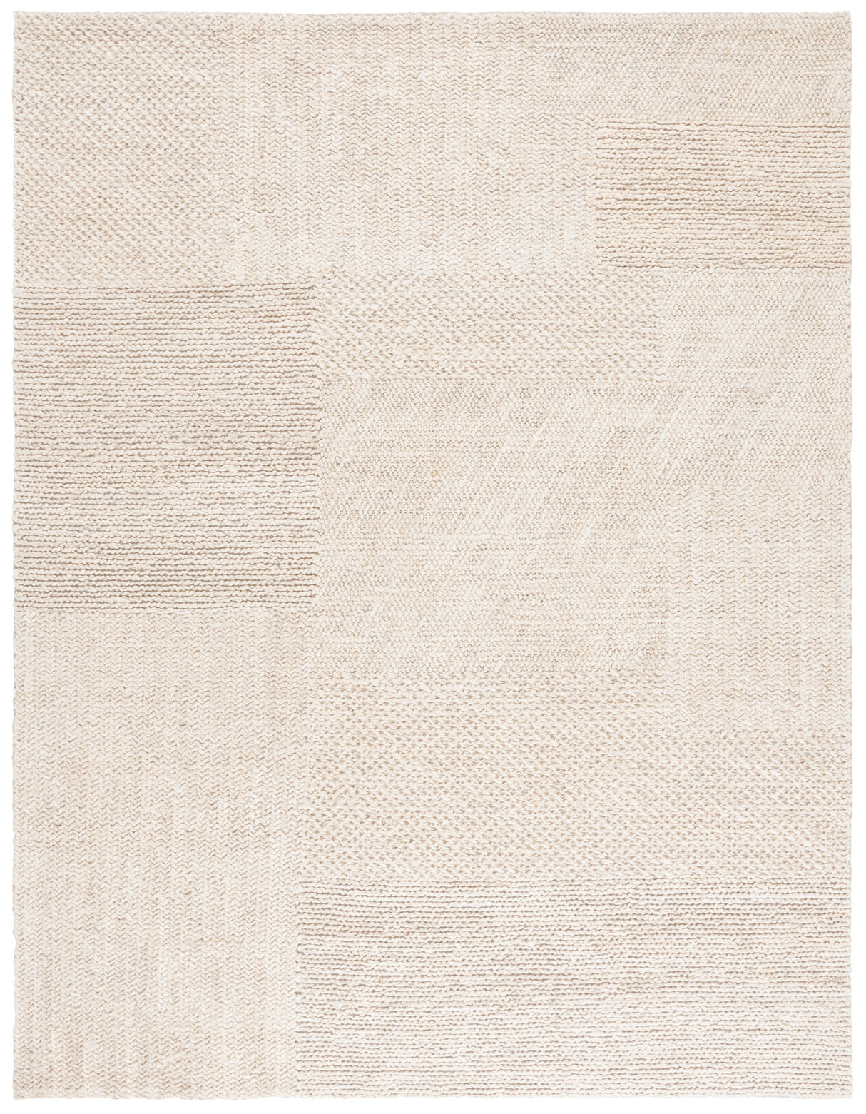 Safavieh Natural Fiber Nf554B Bleach/Ivory Rug.