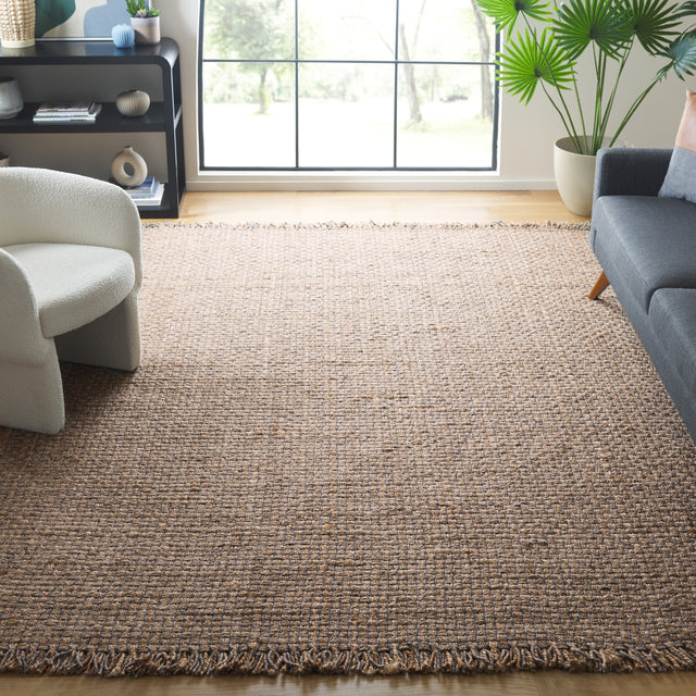 Safavieh Natural Fiber Nf814A Natural/Grey Rug.