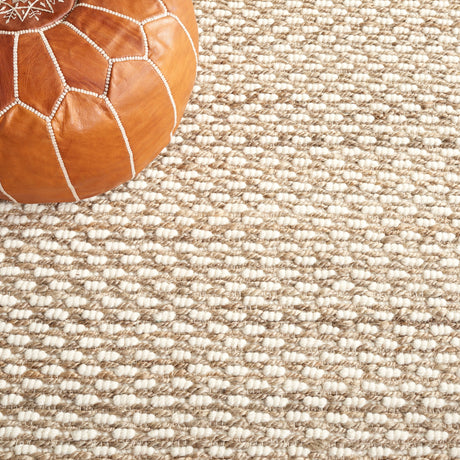 Safavieh Natural Fiber Nf835A Natural/Grey Rug.