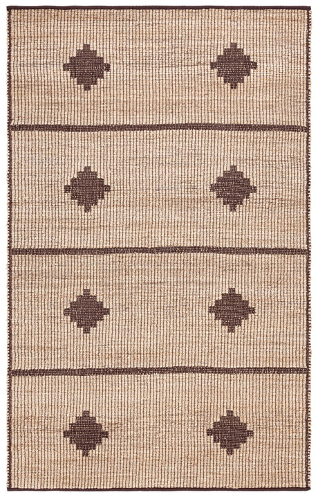 Safavieh Natural Fiber Nf878A Natural/Brown Area Rug