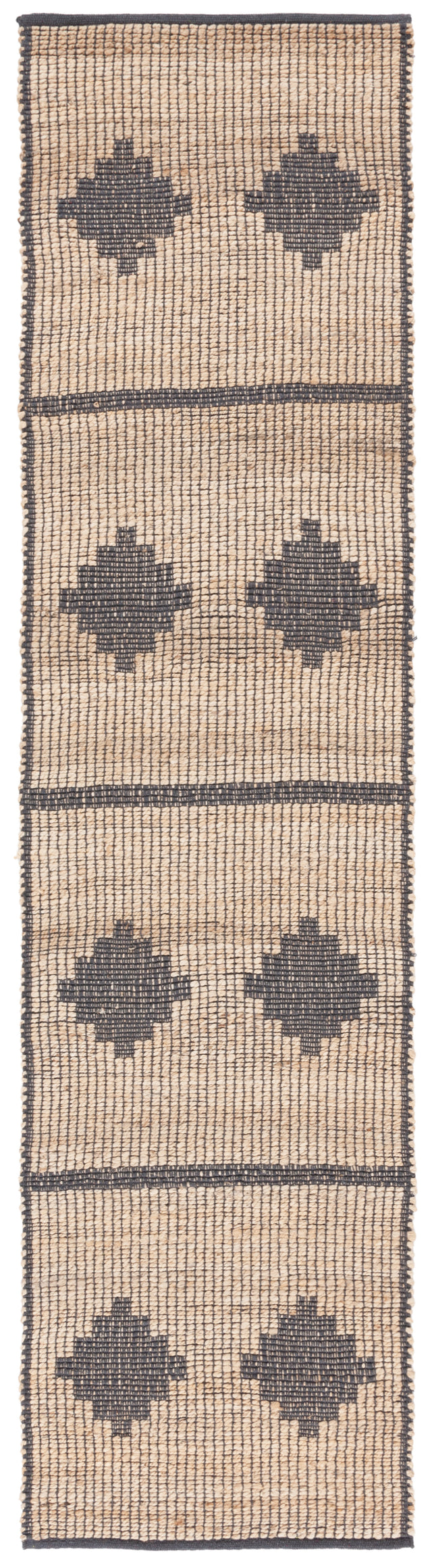 Safavieh Natural Fiber Nf878F Natural/Grey Rug.