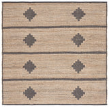 Safavieh Natural Fiber Nf878F Natural/Grey Rug.