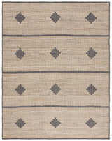 Safavieh Natural Fiber Nf878F Natural/Grey Rug.