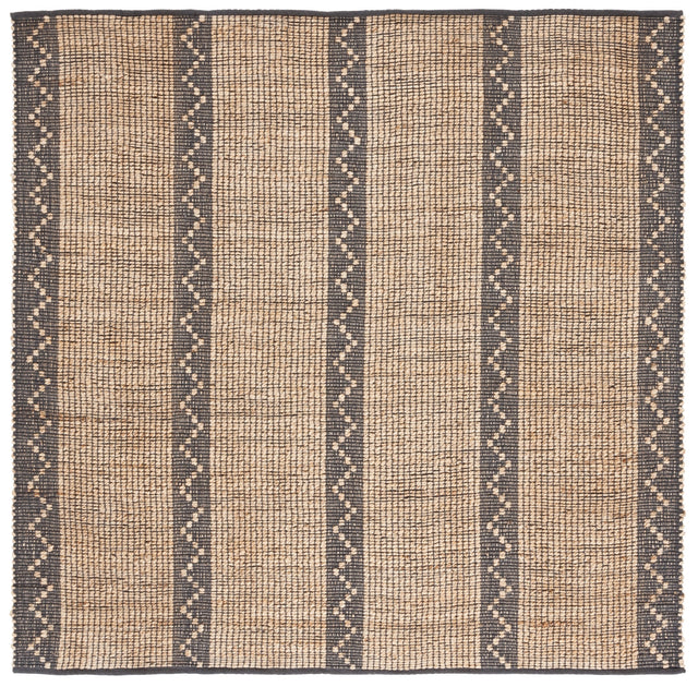 Safavieh Natural Fiber Nf879F Natural/Grey Rug.