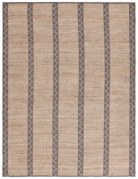 Safavieh Natural Fiber Nf879F Natural/Grey Rug.